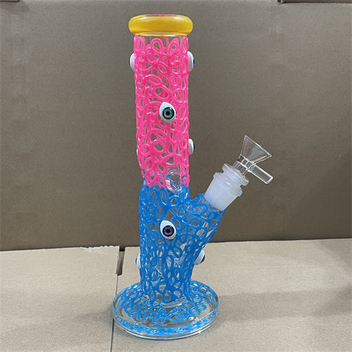 9.5 Inch Ultra Durable Mixed Color Fish Smoking Accessories  Tobacco